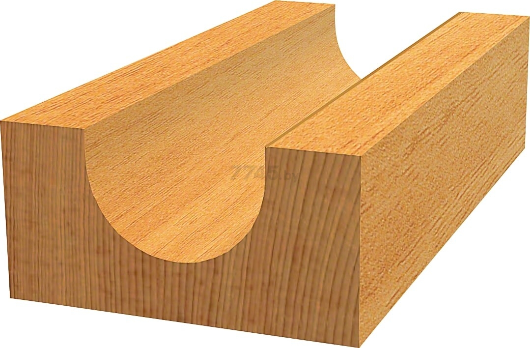 Фреза по дереву пазовая галтельная 20х12,4х46 мм BOSCH Standard for Wood (2608628370) - Фото 3